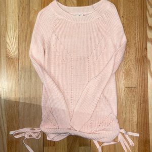 Pink sweater